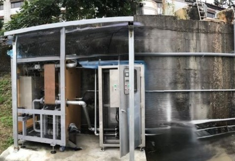台東知本溫泉區 12kW渦輪ORC -台灣台東