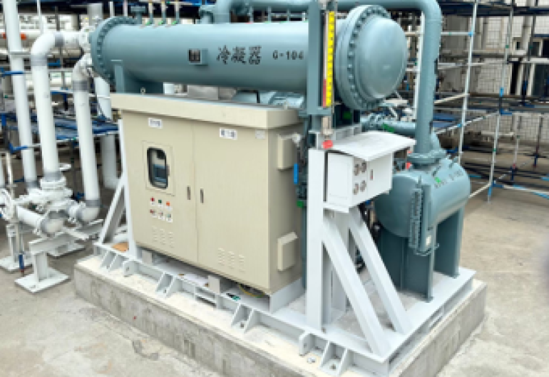 蒸汽餘熱回收ORC機組-68kW-台灣雲林