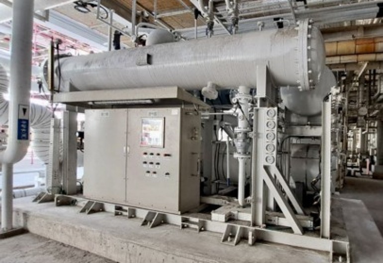 熱水餘熱回收發電機組222kW-台灣雲林