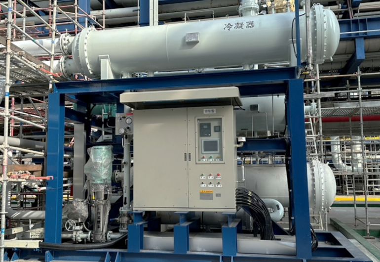 熱水餘熱回收發電機組106kW-台灣雲林