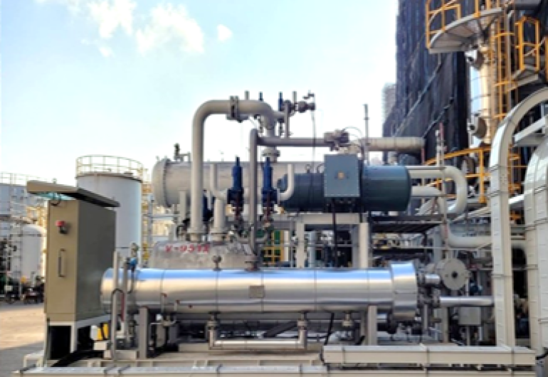 熱水餘熱回收發電機組222kW-台灣雲林