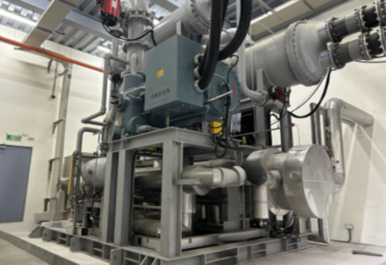 蒸汽餘熱回收ORC機組-460kW-台灣桃園